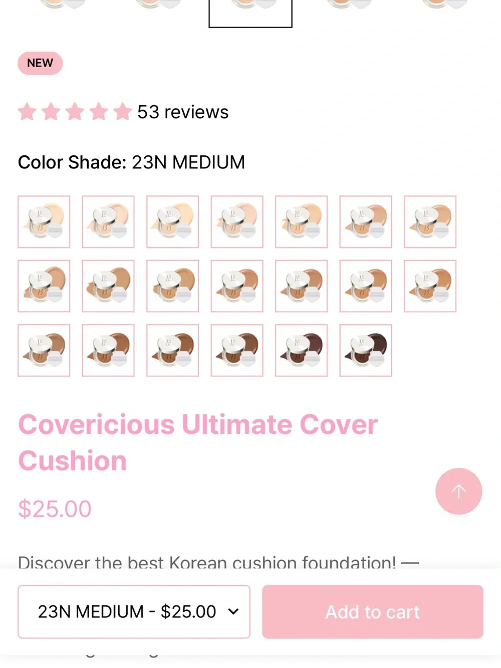 Banila Co. Covericious Ultimate Cover Cushion